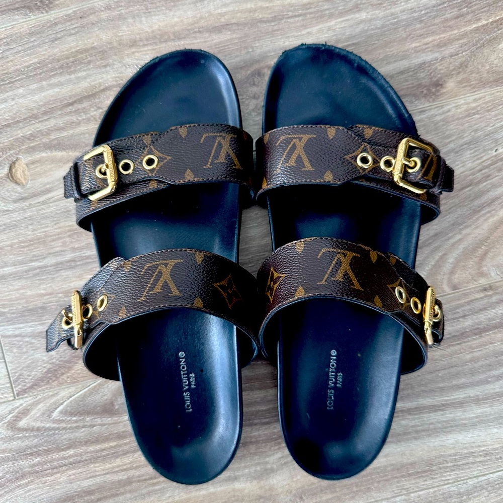 Louis Vuitton Bom Dia Flat Comfort Mule size 41EU
